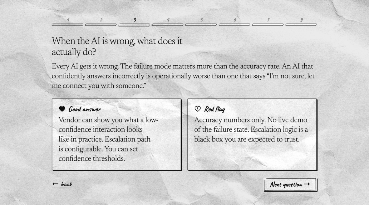 Preview of the AI Evaluation Scorecard results